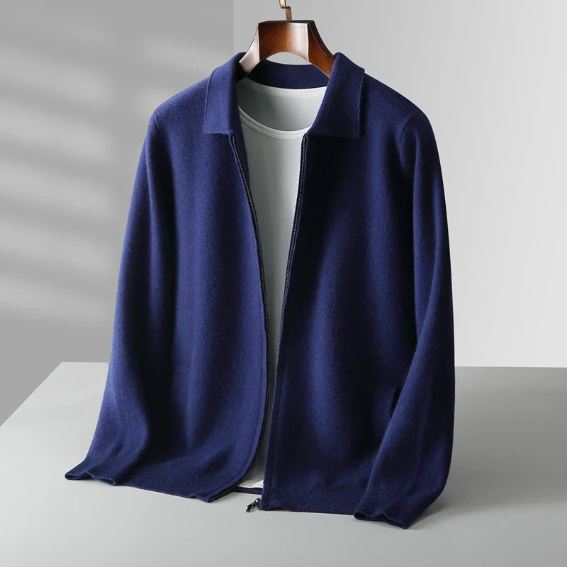 Robert | Men's Zip Up Sweater